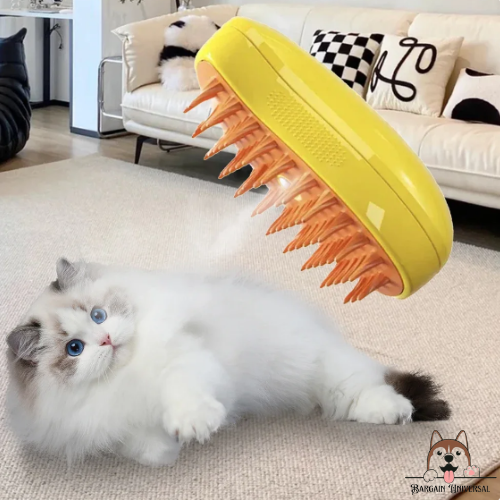Bargain Universal™ Cat Steam Brush
