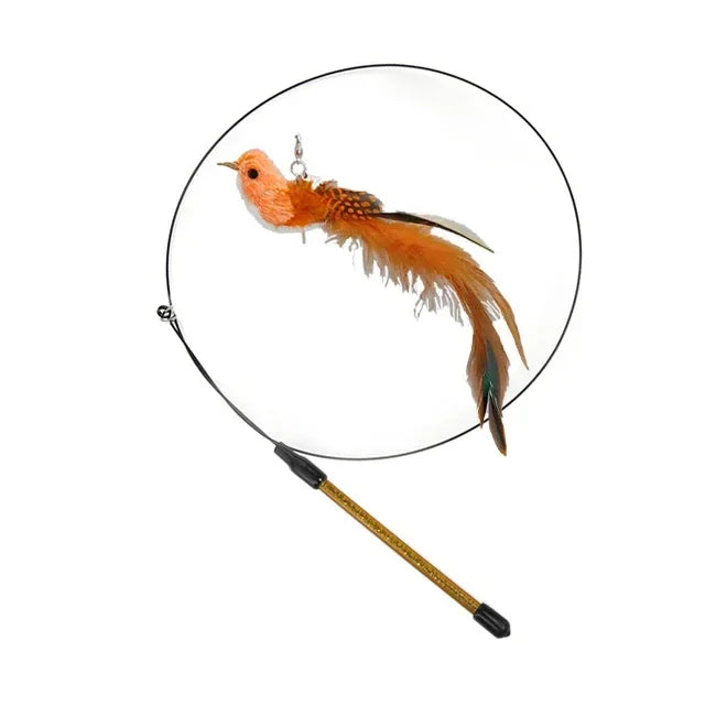 Bird Stick Cat Toy